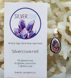 Aura Druzy Pendant