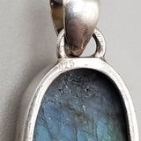 Labradorite in Sterling Silver Pendant