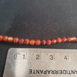 Carnelian Bead (4mm) Round Strand