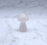 Rose Quartz Mushroom Carving