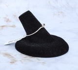 Sapphire Ring in Sterling Silver (Size 6.5)