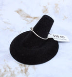 Sapphire Ring in Sterling Silver (Size 6.75)