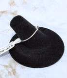 Sapphire Ring in Sterling Silver (Size 6.75)