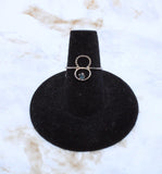 Sapphire Ring in Sterling Silver (Size 6)