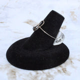 Sapphire Ring in Sterling Silver (Size 6)