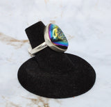 Aura Druzy Ring (Size 5.5)