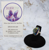 Aura Druzy Ring (Size 5.5)