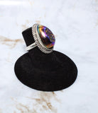 Aura Druzy Ring (Size 5.25)