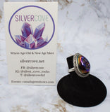 Aura Druzy Ring (Size 5.25)