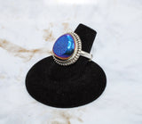 Aura Druzy Ring (Size 7.5)