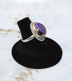 Aura Druzy Ring (Size 7.5)