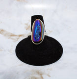 Aura Druzy Ring (Size 10)