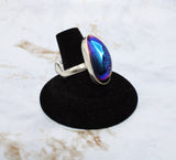 Aura Druzy Ring (Size 10)