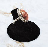 Aura Druzy Ring (Size 5.5)