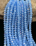 Blue Crystal Bead Strands