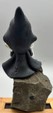 Hand Crafted Wizard Figure On Amethyst Base