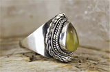 Amber Ring Size 7