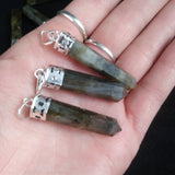 Labradorite Point Pendant (CLOSEOUT)