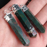 Bloodstone Point Pendant