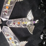 Rose Quartz Angelic Double Helix