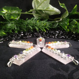 Rose Quartz Kundalini Chakra Helix