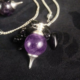 Amethyst Sphere Pendulum