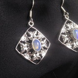 Ethiopian Opal in Sterling Silver Earrings CLOSEOUT