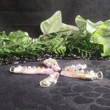 Chevron Amethyst Chakra Pendant