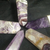 Chevron Amethyst Chakra Pendant