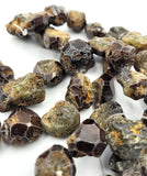 Grossularite Garnet Bead Strand