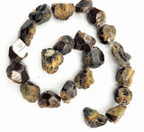 Grossularite Garnet Bead Strand