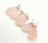 Rose Quartz Point Pendant