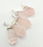 Rose Quartz Point Pendant