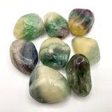 Tumbled Rainbow Fluorite