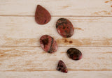 C Grade Rhodonite Cabochons