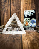 Triangle Carving (Clear Quartz)