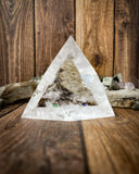 Triangle Carving (Clear Quartz)