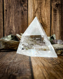 Triangle Carving (Clear Quartz)