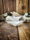 Triangle Carving (Clear Quartz)