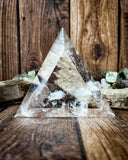 Triangle Carving (Clear Quartz)