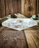 Triangle Carving (Clear Quartz)