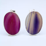 Agate Slice Pendant