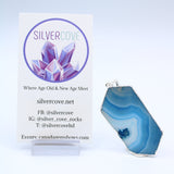 Agate Slice Pendant