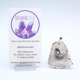 Chalcedony Conchive Pendants