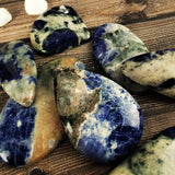 Stormy Calcite Cabochon