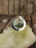 Tugtupite Disk Ring Size 10