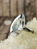 Tugtupite Disk Ring Size 10
