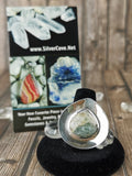 Tugtupite Disk Ring Size 10