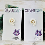 Carved Bone Ammonites