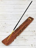 Wooden Incense Holder, Moon